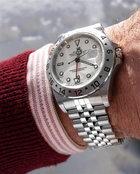 rolex bracelet with watch instagram